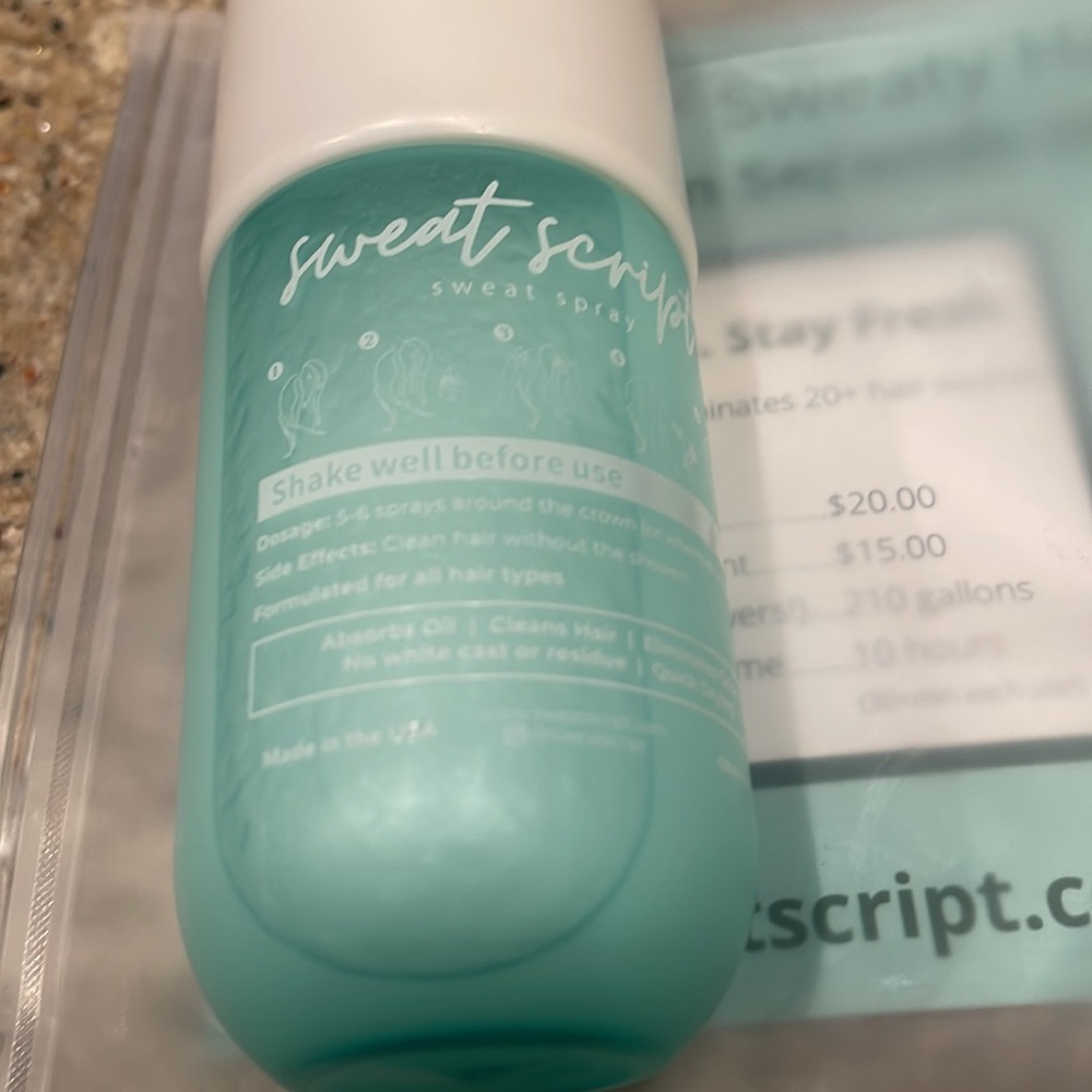 NEW Sweat Script Dry Shampoo - Picture 7 of 7